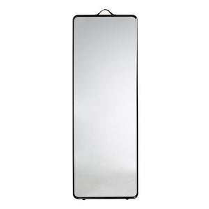 Norm Floor Mirror, Black (Tall Rectangle)-Mirrors-Audo-vancouver special