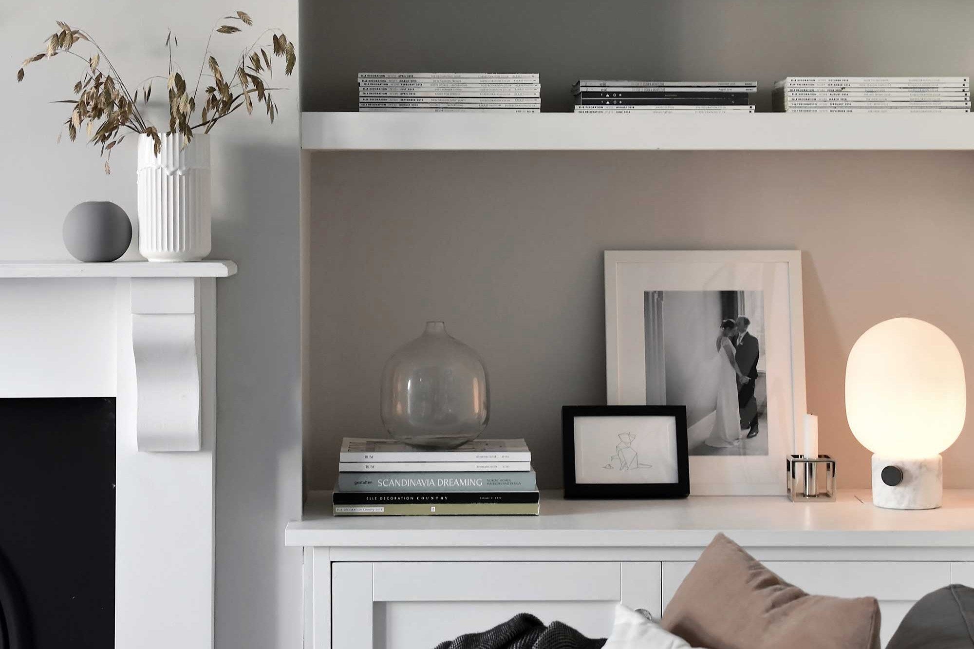 JWDA Table Lamp, Marble White-Lighting-Audo-vancouver special