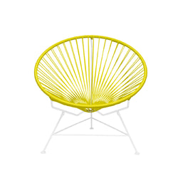 Condesa Chair, Yellow Cord/ White Frame