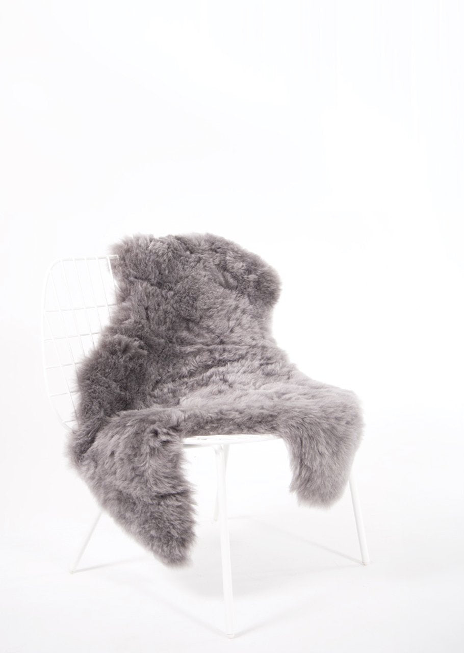 Shorn Silver Icelandic Sheepskin