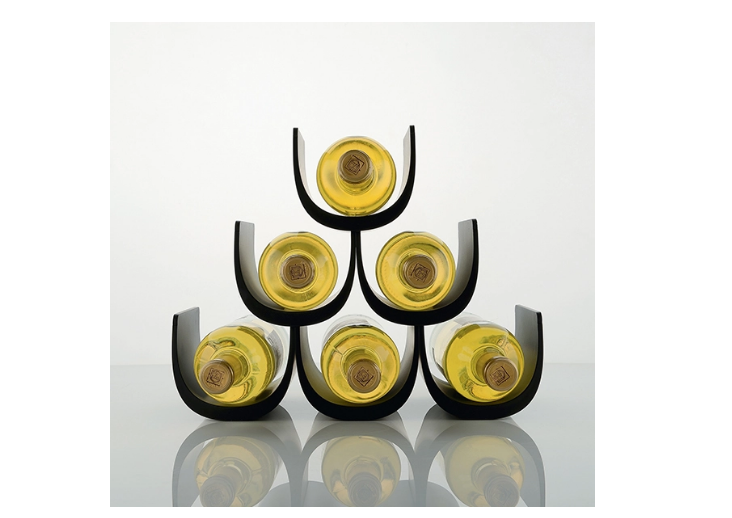 Noe Modular Wine Rack, Black