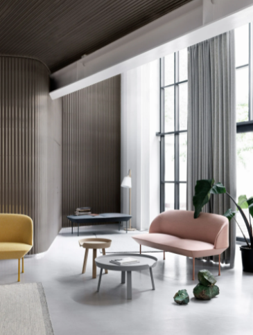 Around Coffee Table, Small, Tan Rose