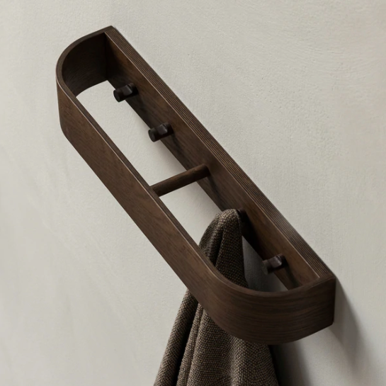 Epoch Rack, Dark Stained Walnut, 20"-shelving-Audo-vancouver special
