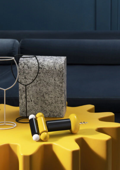 Sottsass Corkscrew, Yellow