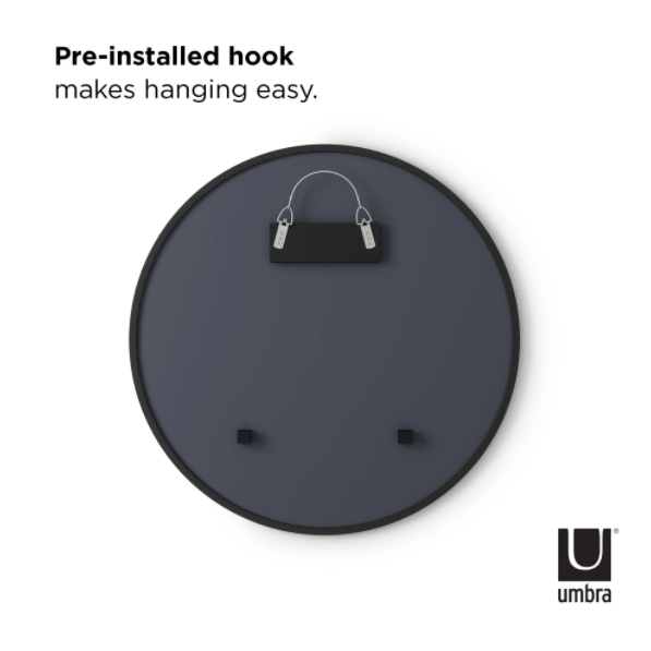 Hub Mirror 24", Black