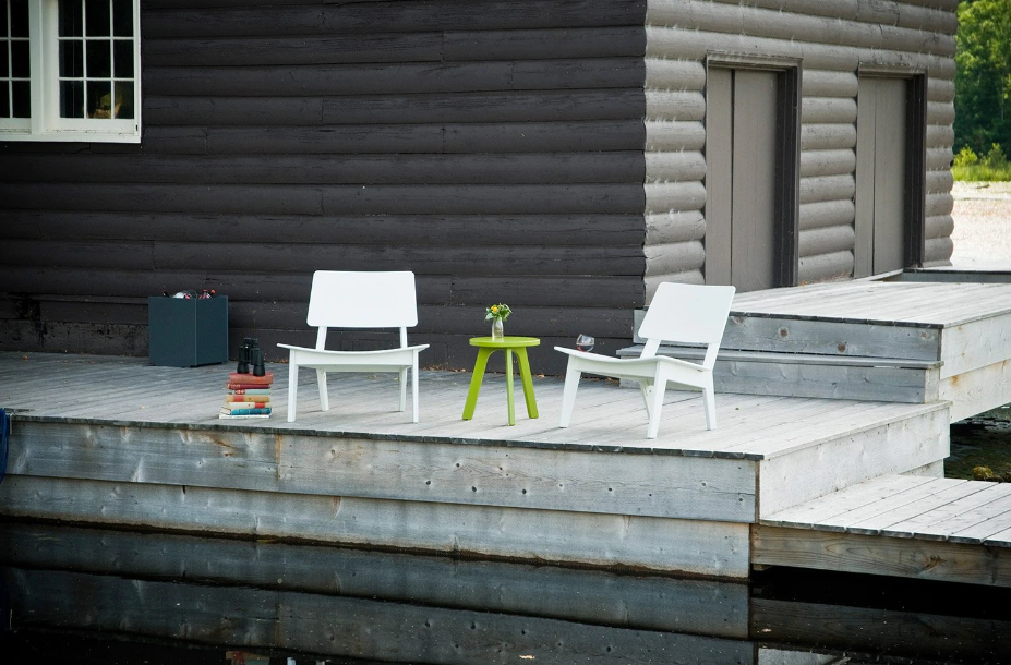 Lago Lounge Chair, Driftwood