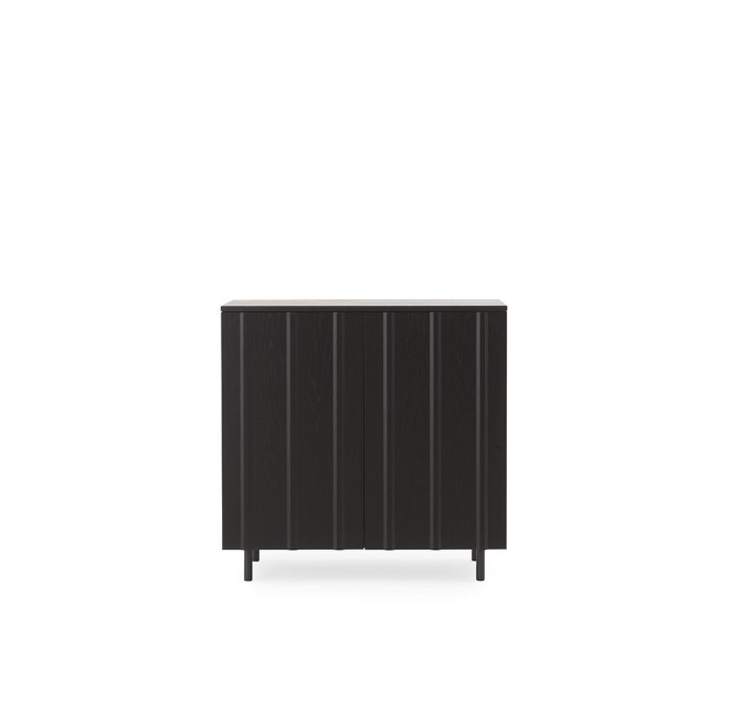 Rib Cabinet, Soft Black