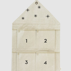 Star Christmas Advent Calendar, Sand