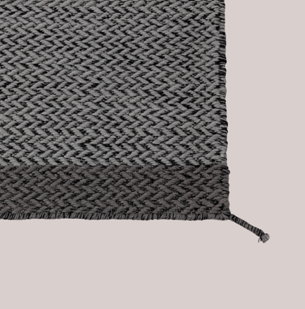 Ply Rug, Dark Grey 94" x 67"