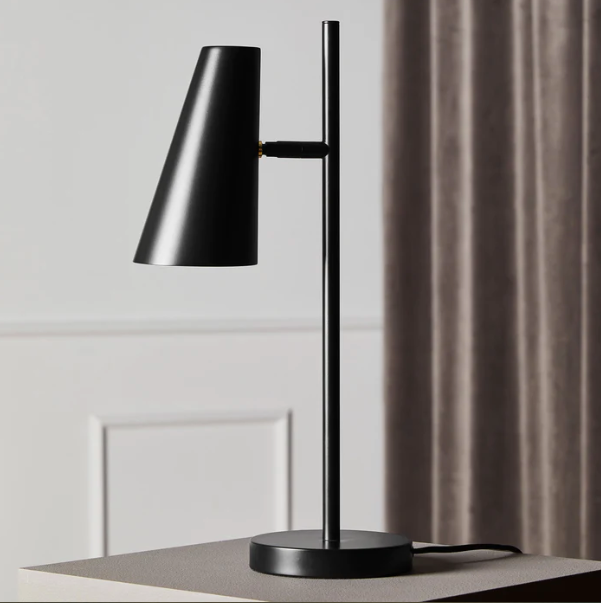 Cono Table Lamp, Black