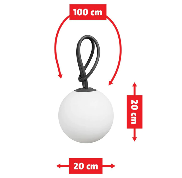 Bolleke Pendant Light, Red