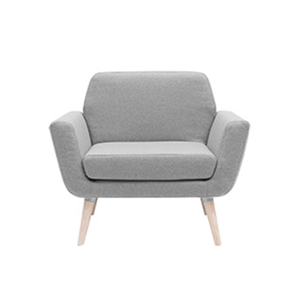 Scope chair, Light Grey Felt 620