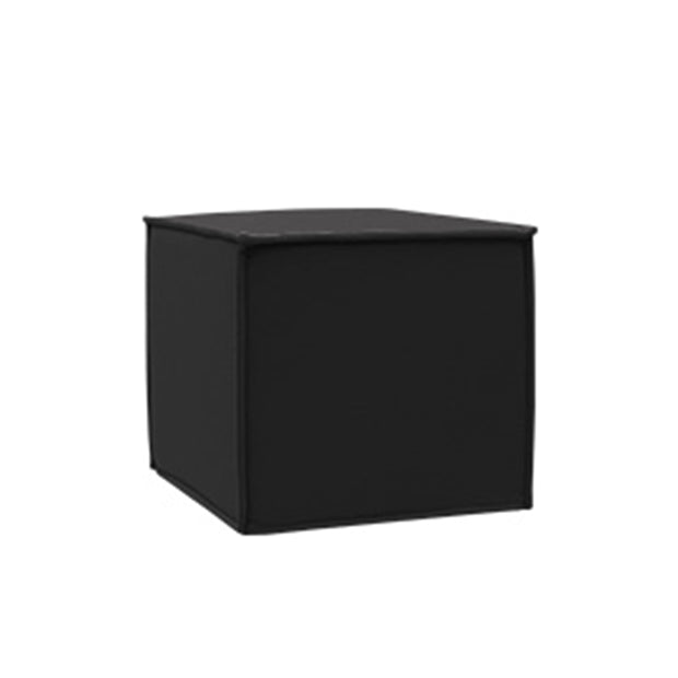 SPACE pouf, black felt 636