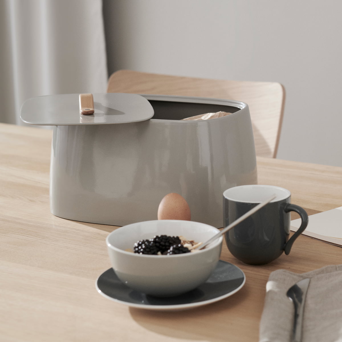 Stelton Emma Bread Box, Grey