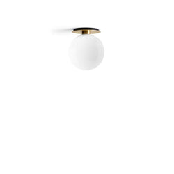 TR Ceiling/Wall Lamp Low, Brushed Brass Frame (hardwire only)-Lighting-Audo-vancouver special