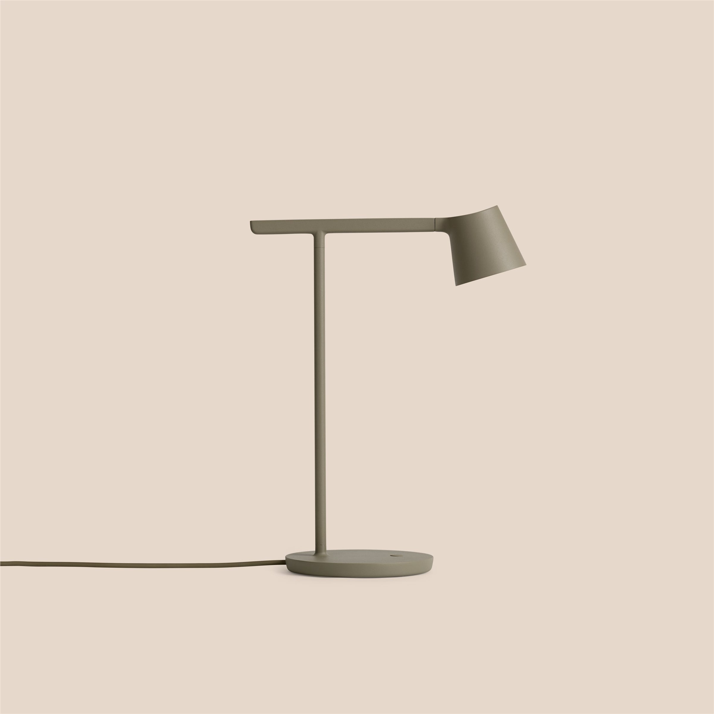 Tip Table Lamp, Olive