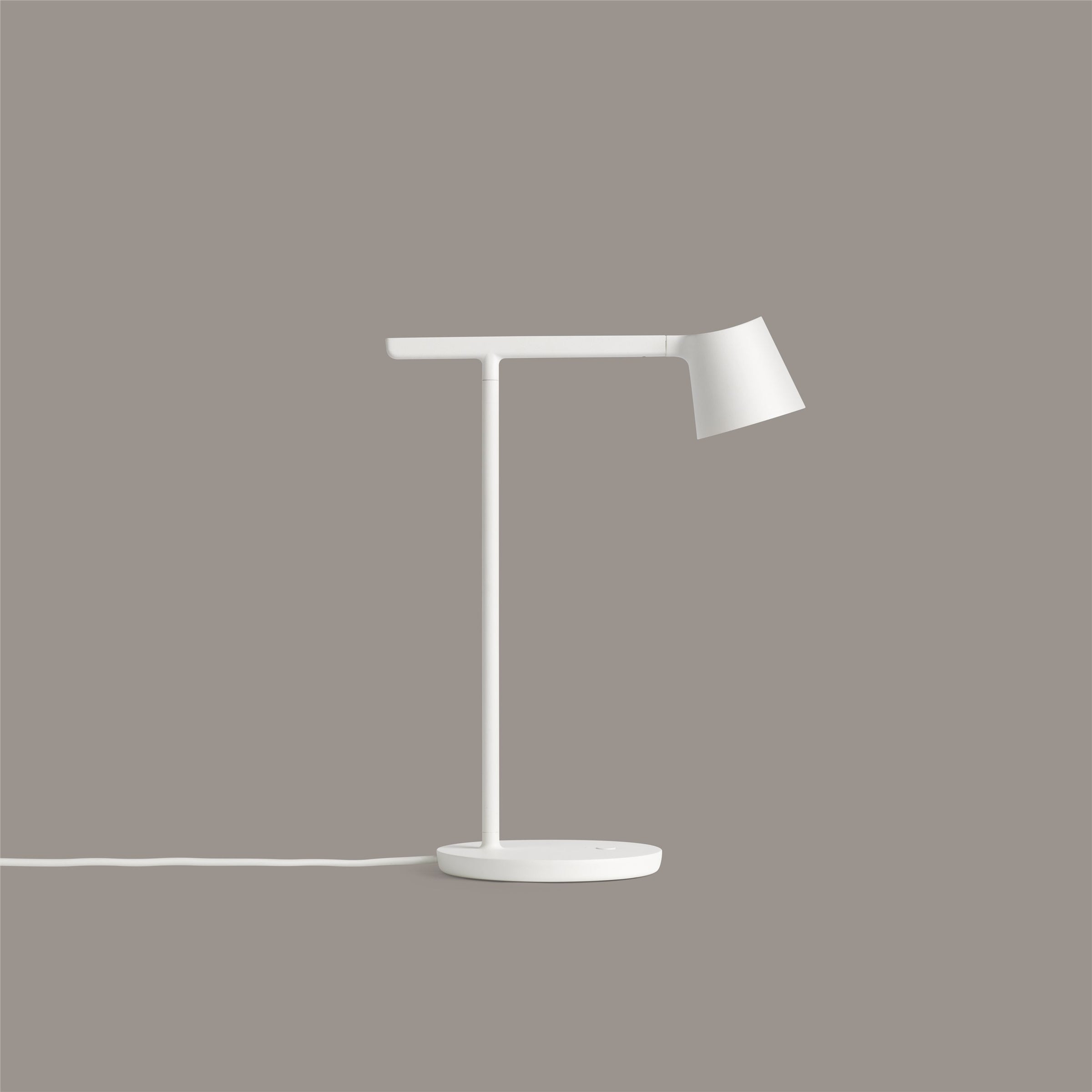 Tip Table Lamp, White