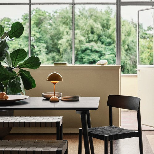 Flowerpot VP9 Portable Lamp grey beige