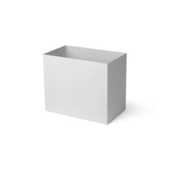 Plant Box Pot, large, light grey