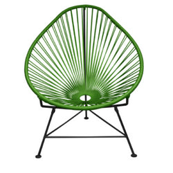 Acapulco Chair, Cactus Green Cord/Black Base