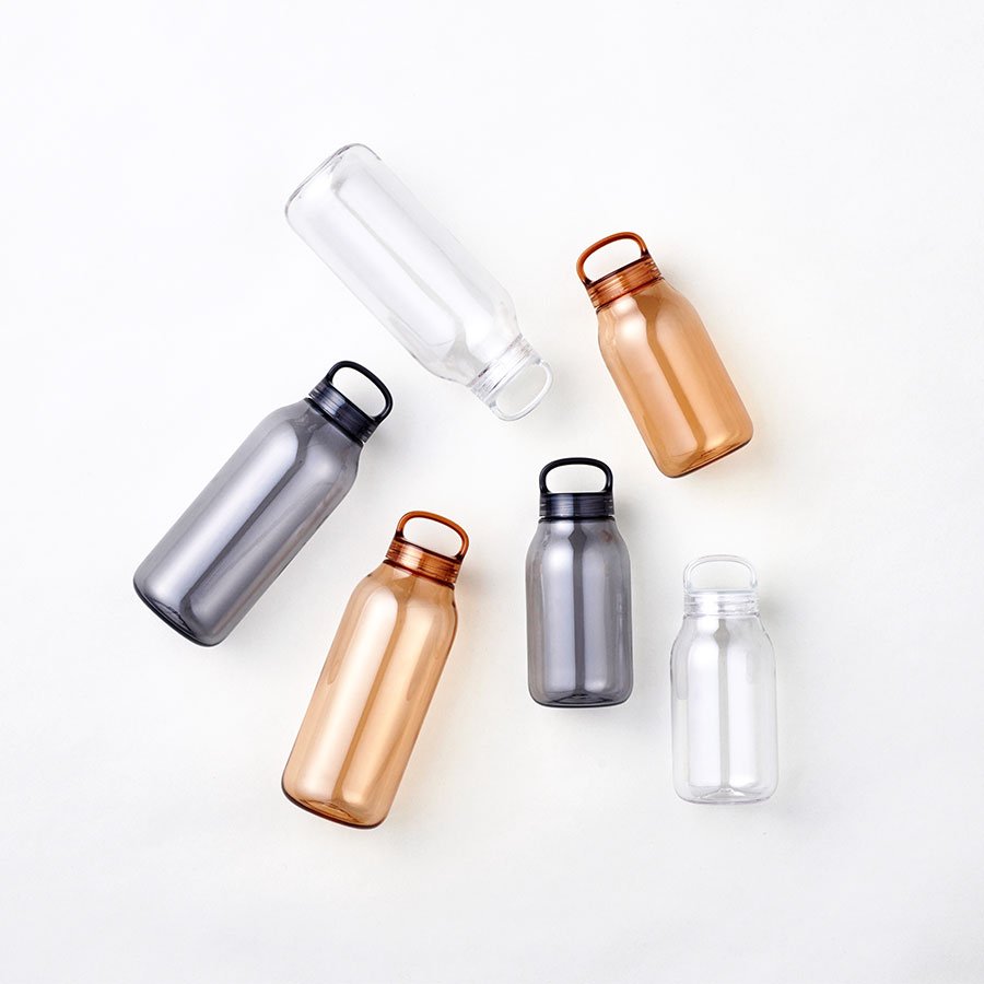 Kinto Water Bottle  (300ml/10oz), Smoke
