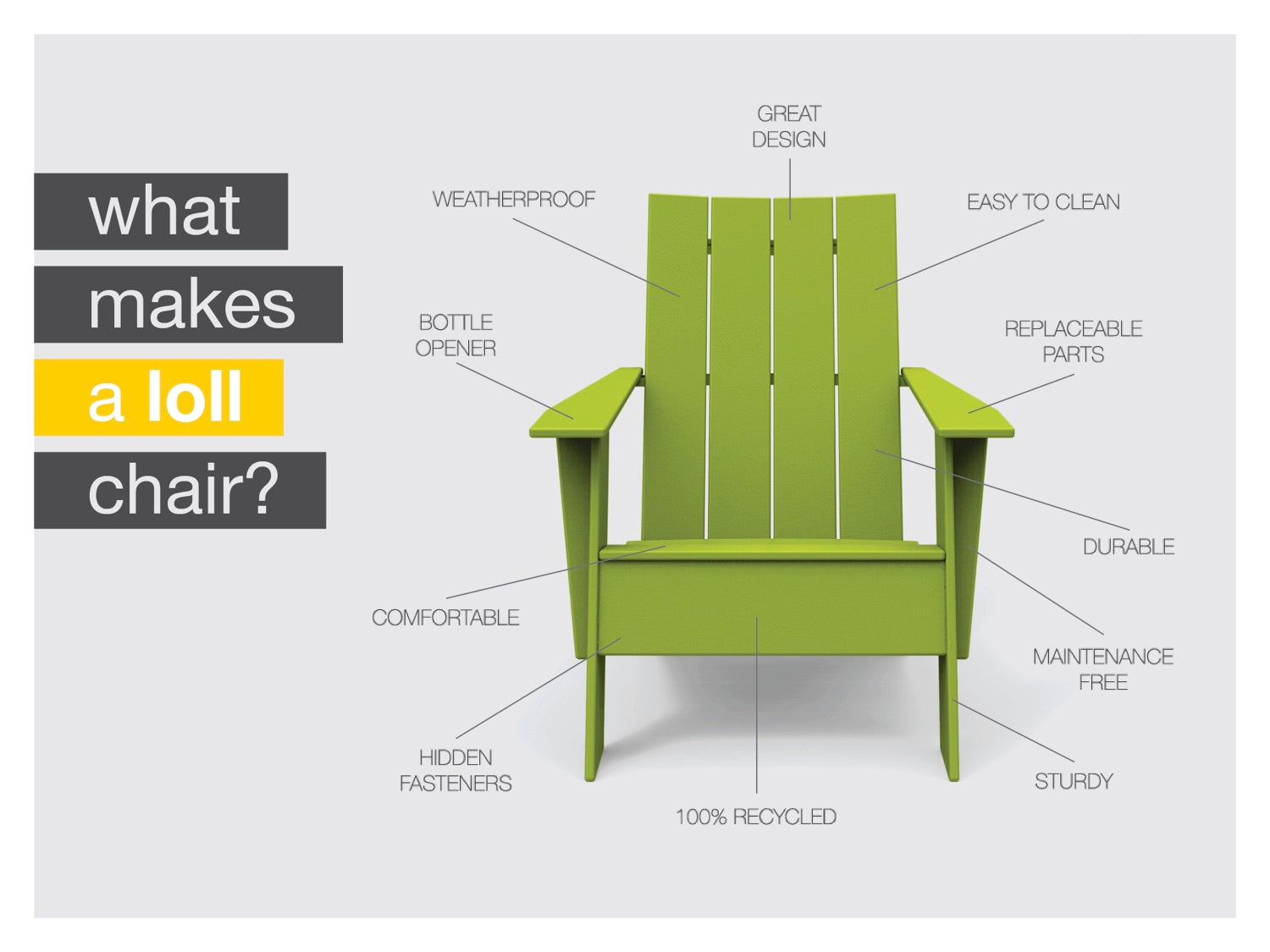 Lollygagger Round Side Table, Cloud White, 16"