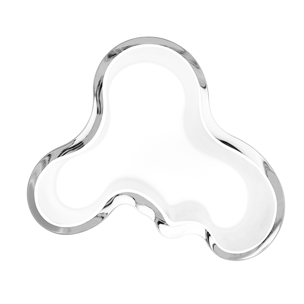 Aalto Vase 3.75", Clear