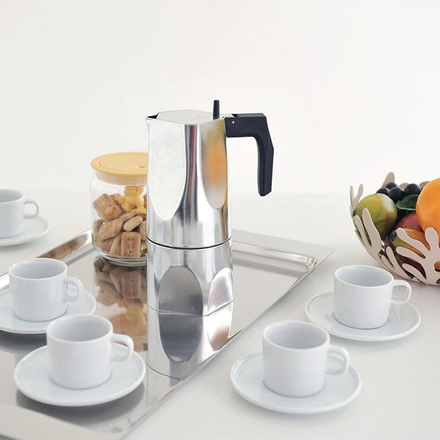 Ossidiana 3 cup Espresso, Stainless