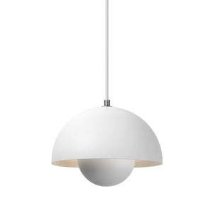 Flowerpot Pendant VP1, Matt White