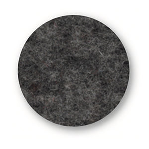 Felt placemat round, 33cm, anthracite
