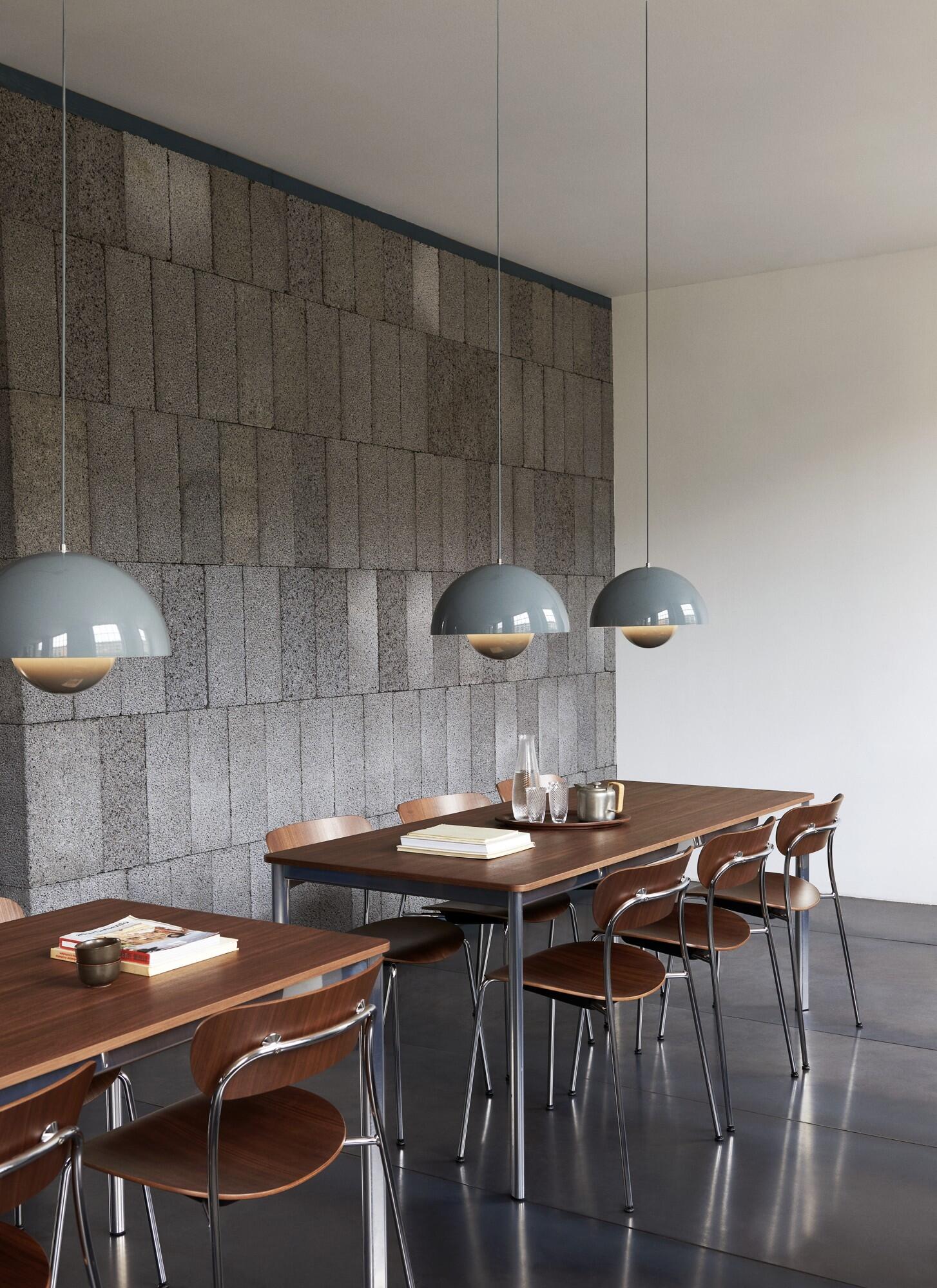 Flowerpot Pendant VP7, Stone Blue