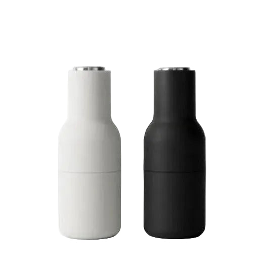 Bottle Grinder, Carbon/Ash, Steel Lid (2 Pack)-Kitchen/Dishes-Audo-vancouver special