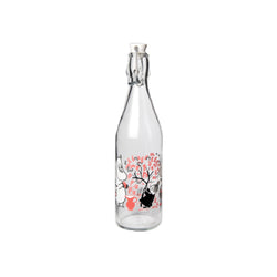 Moomin glass bottle, Berries