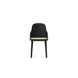 Allez Chair Molded Wicker Seat, Black