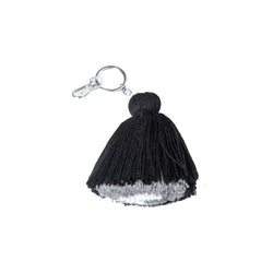 Hidden Tassel Keychain - Black