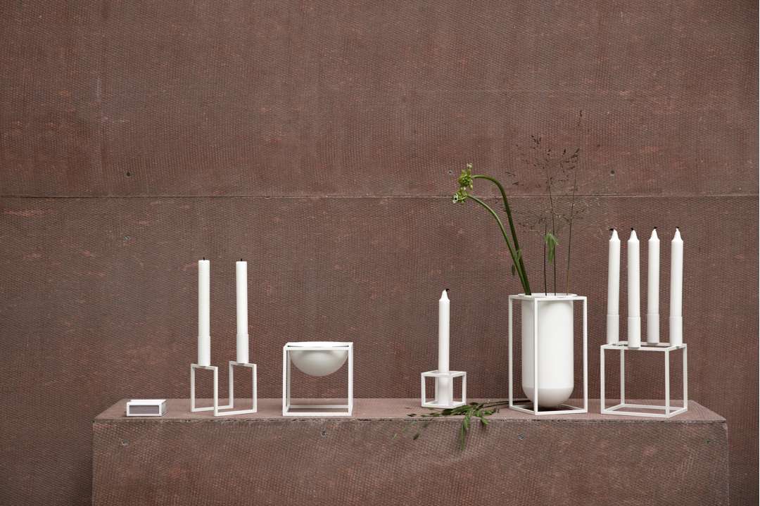 Kubus 1, White *Discontinued!-Household accessories-ByLassen Copenhagen-vancouver special