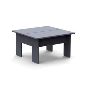 Lollygagger Ottoman /Side Table, Charcoal