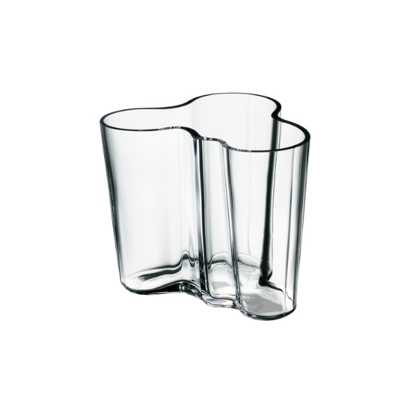 Aalto Vase 3.75", Clear
