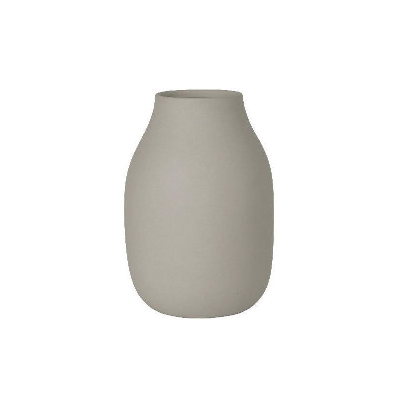Colora Vase, Mourning Dove, 8 x 6
