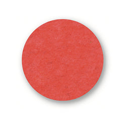 Felt placemat round, 27cm, coralle