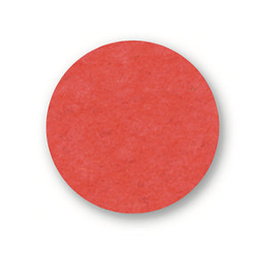 Felt placemat round, 27cm, coralle