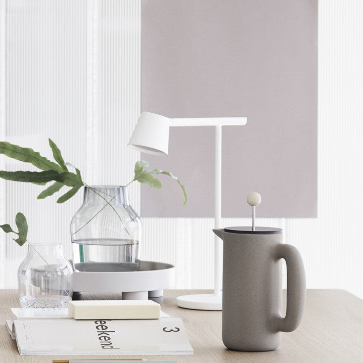 Tip Table Lamp, White