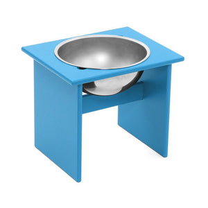 Minimalist Dog Bowl, Single Large, Cloud Blue