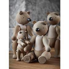 Kay Bojesen Bear, Medium, Oak/Maple