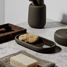 SONO Oval Tray, Satellite Taupe