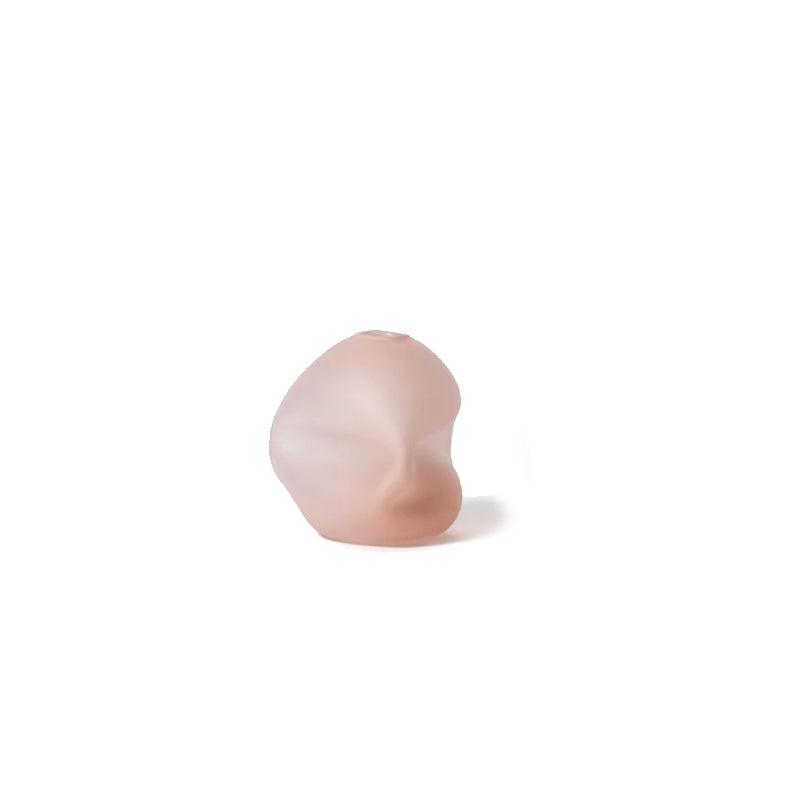 Pebble Vase 8",  Dusty Pink