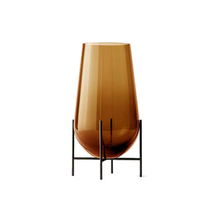 Echasse Vase, Medium, Amber-Vases-Audo-vancouver special