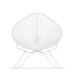 Acapulco Rocking Chair, White Cord/ White Base