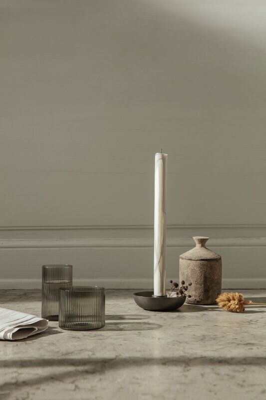 Dryp Candles Pair, Deep Blue