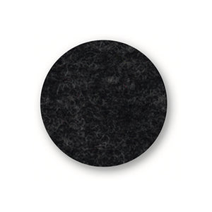 Felt placemat round, 27cm, graphit